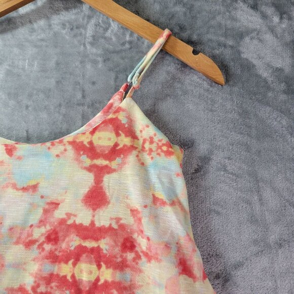 Liberty Love Womens XS Tie Dye Cami Top Boho Festival Y2K Summer Tank Multicolor - Picture 3 of 11